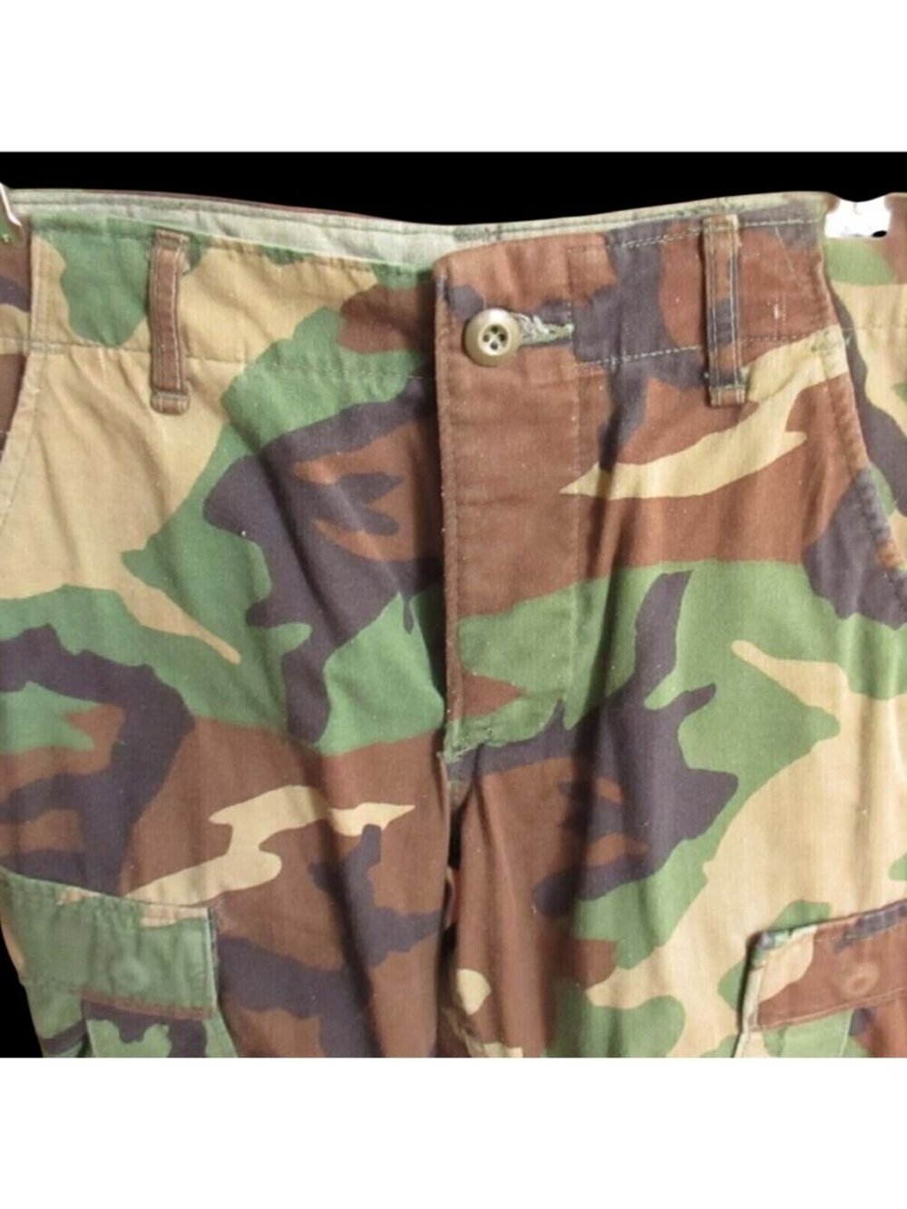 Combat Pants Mens XS Short 26x28 fit U.S. Military Woodland Camouflage Trousers